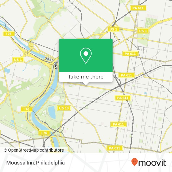 Mapa de Moussa Inn