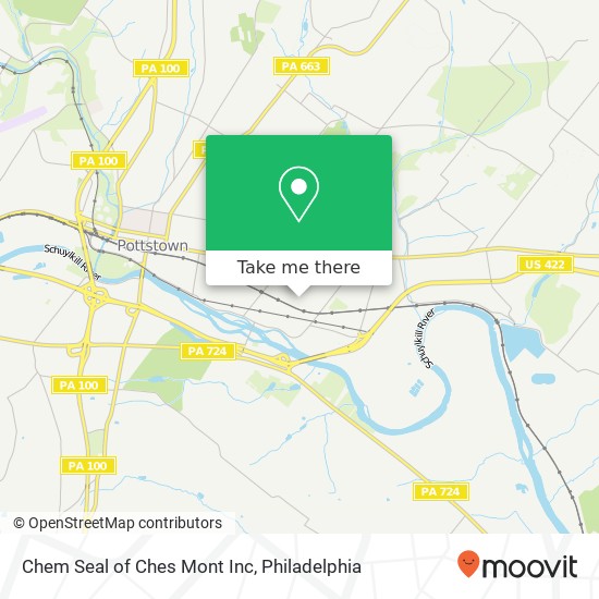 Chem Seal of Ches Mont Inc map