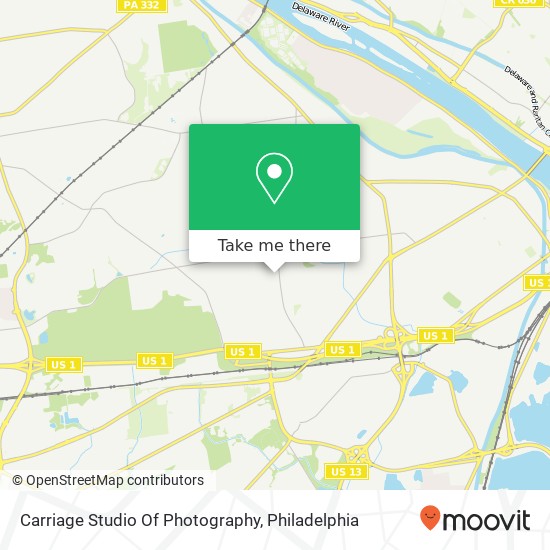 Carriage Studio Of Photography map