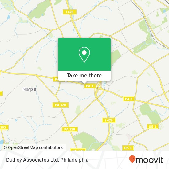 Dudley Associates Ltd map