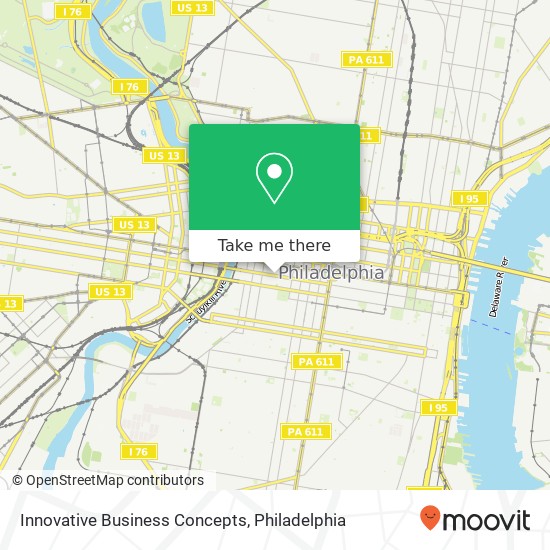 Innovative Business Concepts map