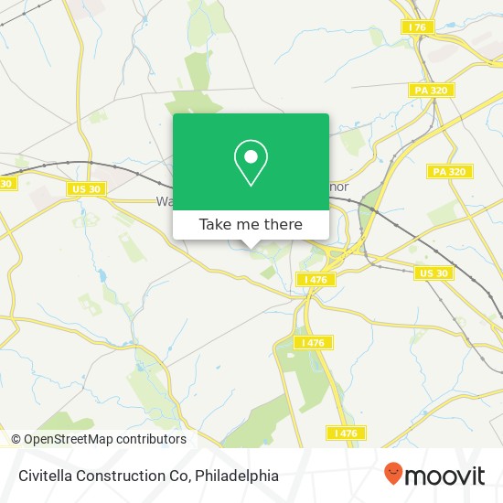 Civitella Construction Co map