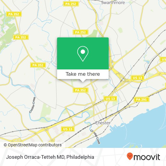 Joseph Orraca-Tetteh MD map