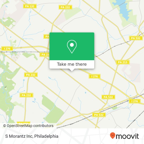 S Morantz Inc map