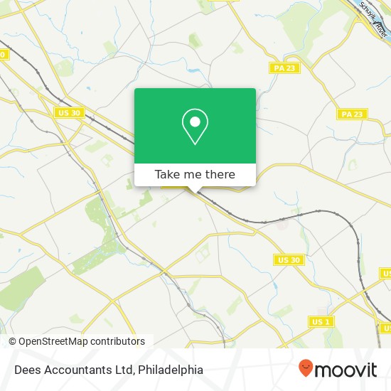 Dees Accountants Ltd map