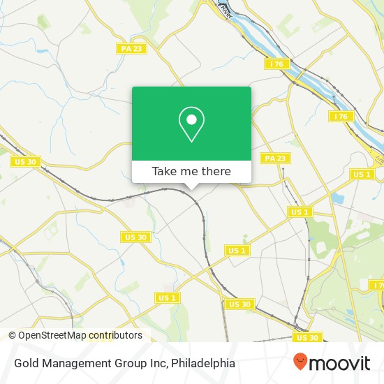 Gold Management Group Inc map