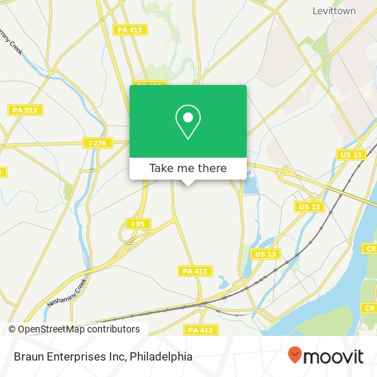 Mapa de Braun Enterprises Inc