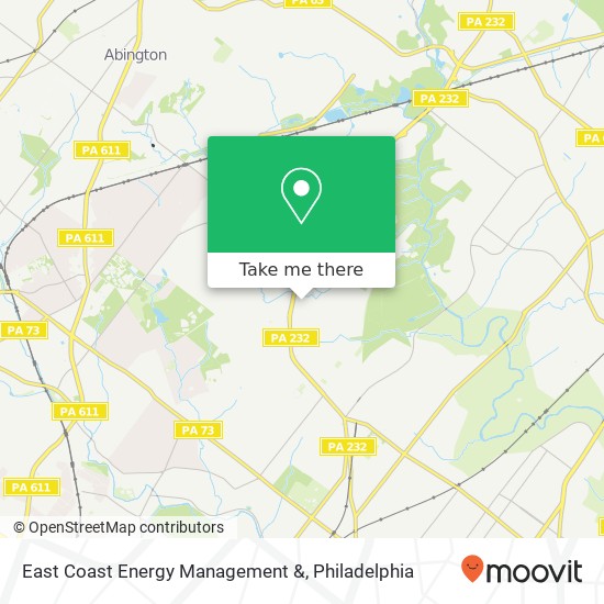 Mapa de East Coast Energy Management &