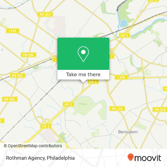 Rothman Agency map