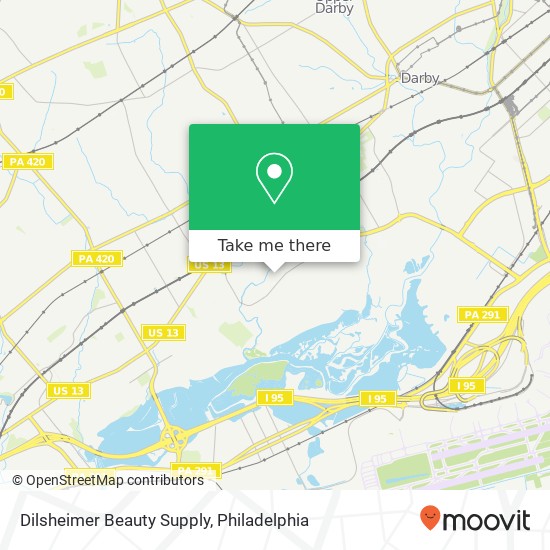 Dilsheimer Beauty Supply map