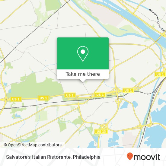 Mapa de Salvatore's Italian Ristorante