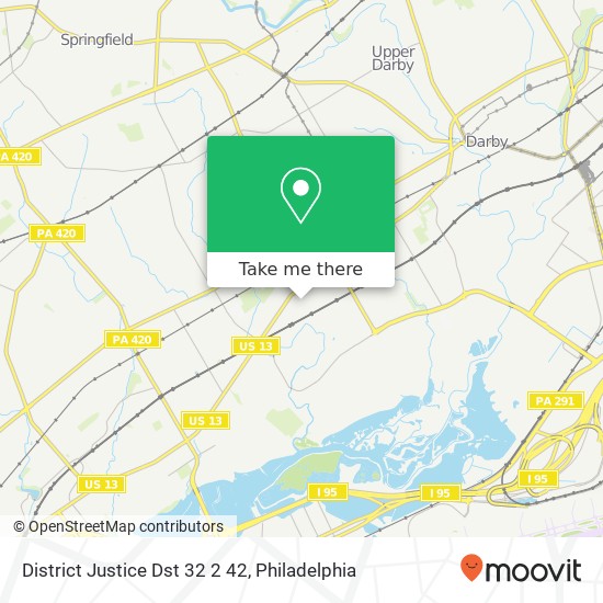 District Justice Dst 32 2 42 map