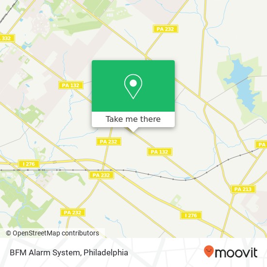 BFM Alarm System map