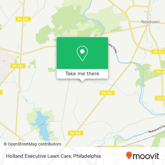 Mapa de Holland Executive Lawn Care