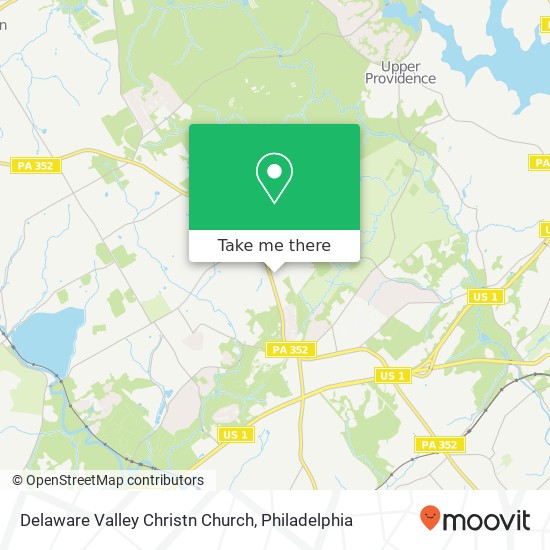 Delaware Valley Christn Church map