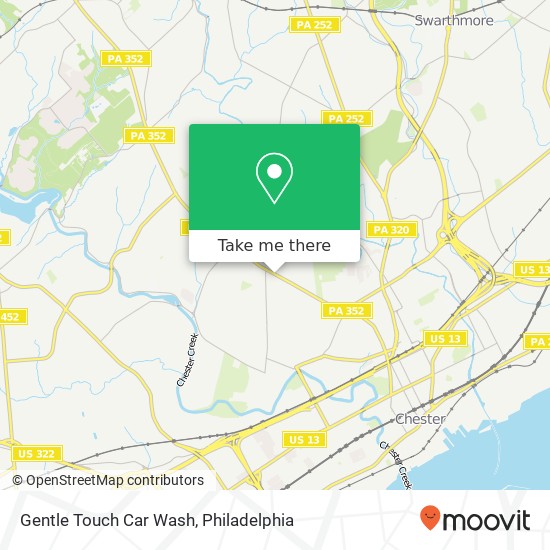 Gentle Touch Car Wash map