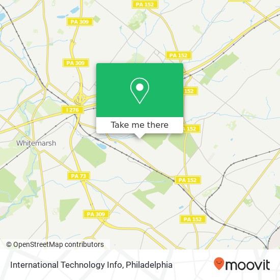 International Technology Info map