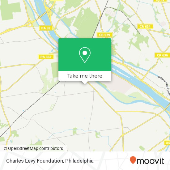 Charles Levy Foundation map