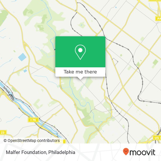 Malfer Foundation map