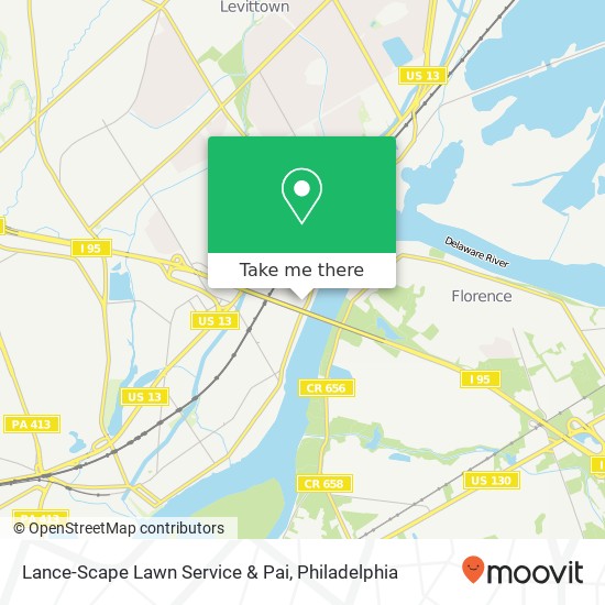 Mapa de Lance-Scape Lawn Service & Pai