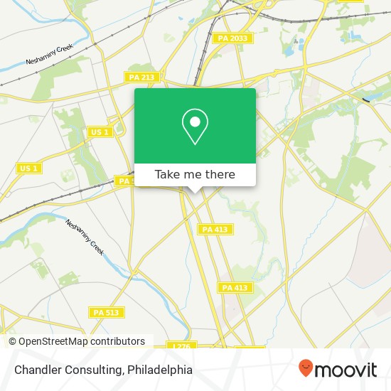Chandler Consulting map