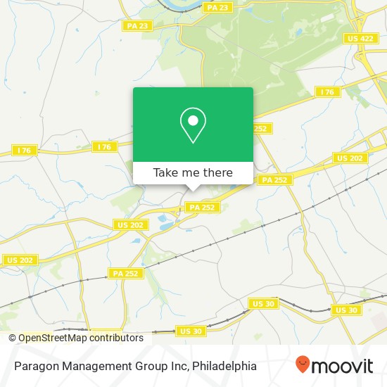 Mapa de Paragon Management Group Inc