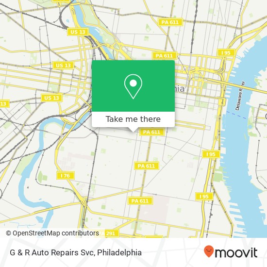 G & R Auto Repairs Svc map