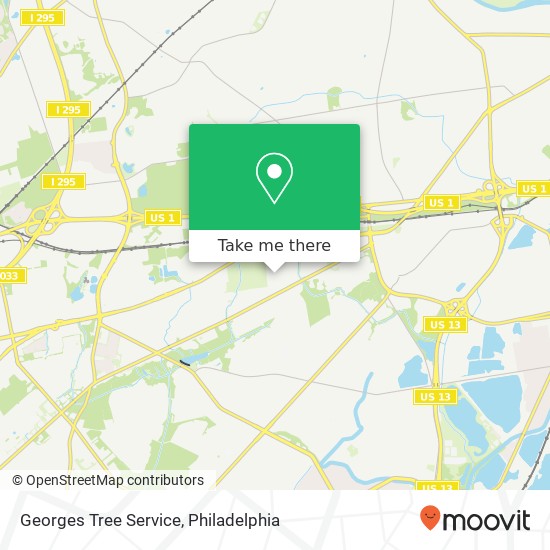 Georges Tree Service map