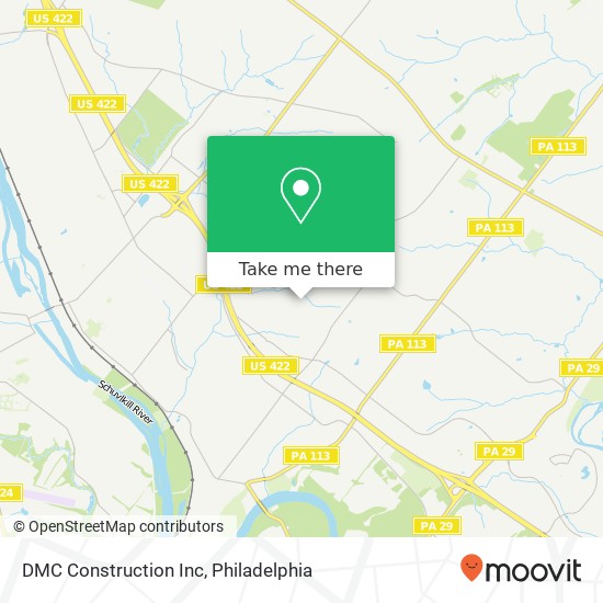 DMC Construction Inc map