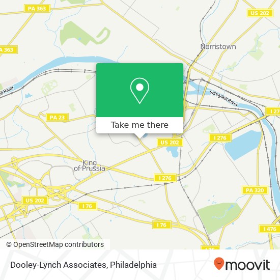 Dooley-Lynch Associates map