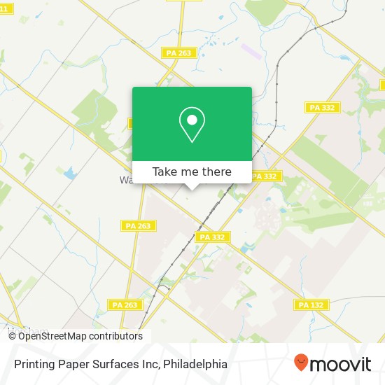 Mapa de Printing Paper Surfaces Inc