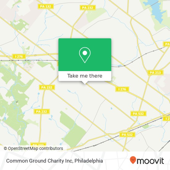 Common Ground Charity Inc map