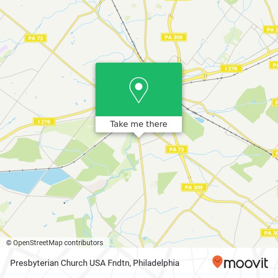 Presbyterian Church USA Fndtn map