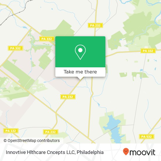 Innovtive Hlthcare Cncepts LLC map