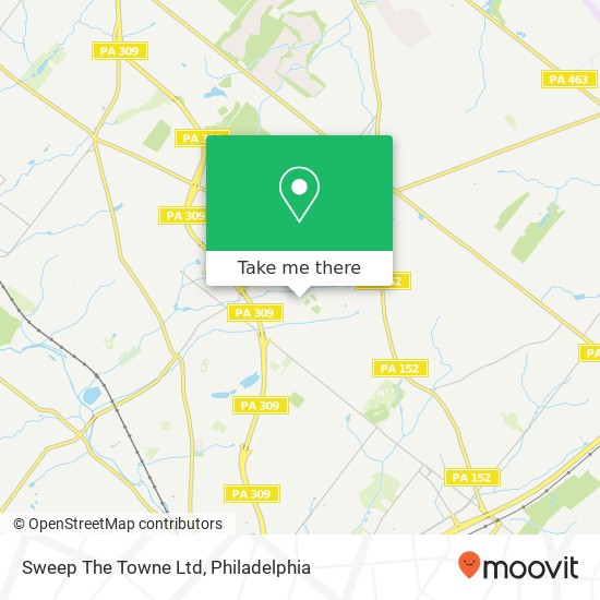 Mapa de Sweep The Towne Ltd