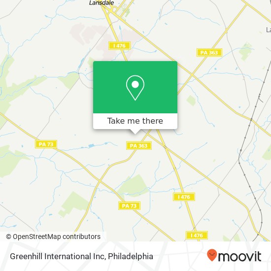 Greenhill International Inc map