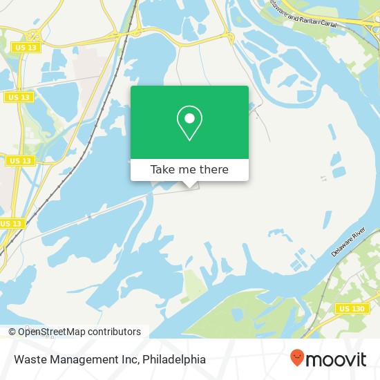 Mapa de Waste Management Inc