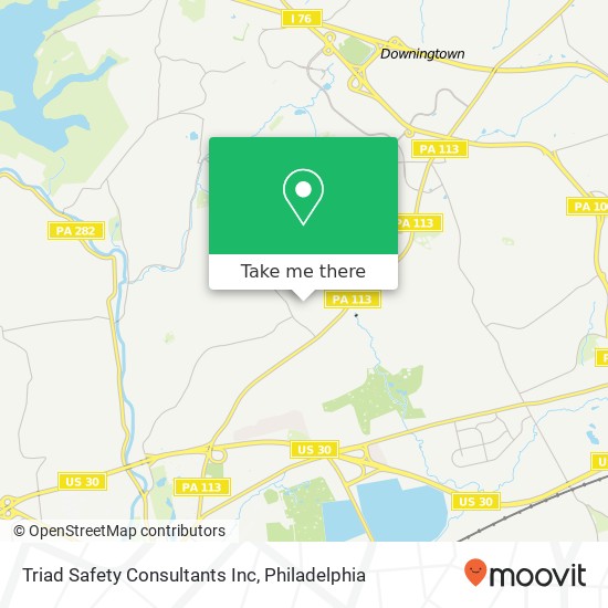 Triad Safety Consultants Inc map