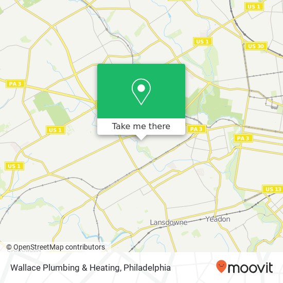 Mapa de Wallace Plumbing & Heating
