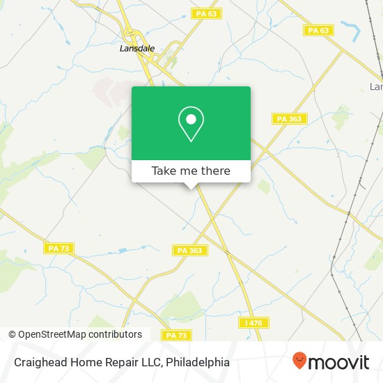Mapa de Craighead Home Repair LLC