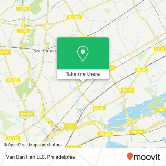 Mapa de Van Dan Hari LLC