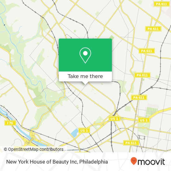 New York House of Beauty Inc map