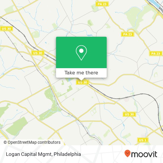 Logan Capital Mgmt map