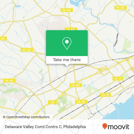 Delaware Valley Coml Contrs C map