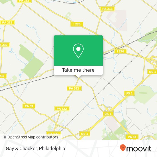 Gay & Chacker map