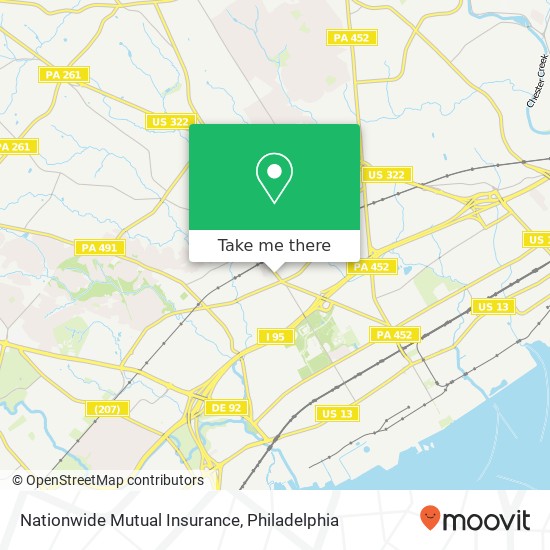 Nationwide Mutual Insurance map