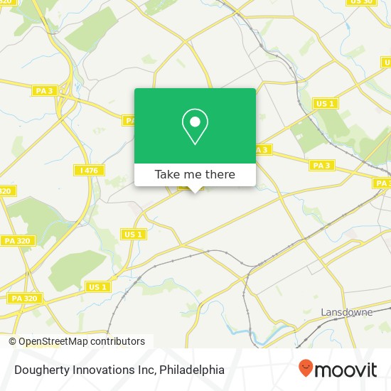 Dougherty Innovations Inc map