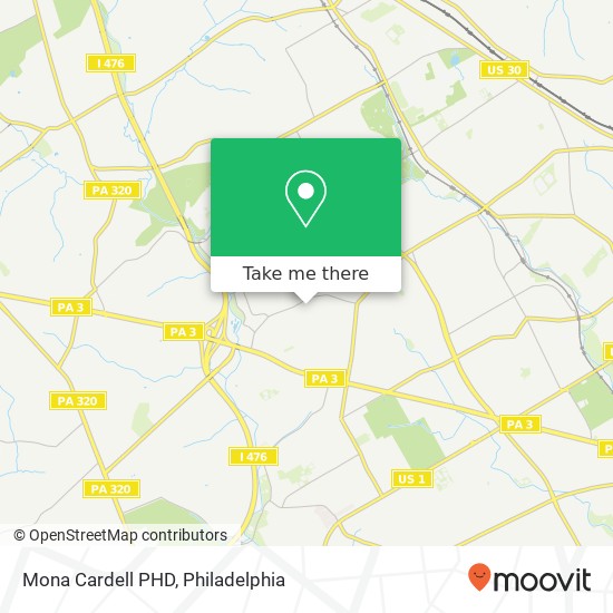 Mapa de Mona Cardell PHD