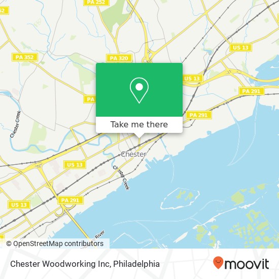 Chester Woodworking Inc map