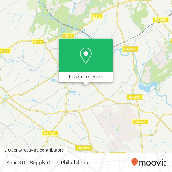 Shur-KUT Supply Corp map